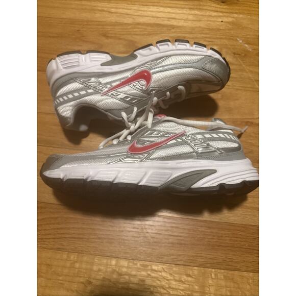 Nike Initiator White Silver Pink Women Running Shoes Sneakers Women's Sz 7.5 - Picture 9 of 9